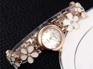 Luxury Bracelet Women Watches Fashion Small Dial Analog Quartz Wristwatches Ladies Dresses Rose Gold Clock Gifts For Women