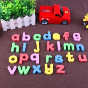 Magnetic Letters Numbers Alphabet ABC 123 Fridge Magnets Plastic Educational Preschool Learning Toy Set Uppercase Lowercase Math - Image 6