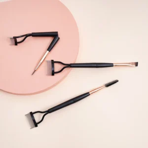NEW Eyelash Beauty Collapsible Separator Portable Eyelash Brush Comb Mascara Curl Eye Lash Stainless Steel Eyelash Combing Tools - Image 5