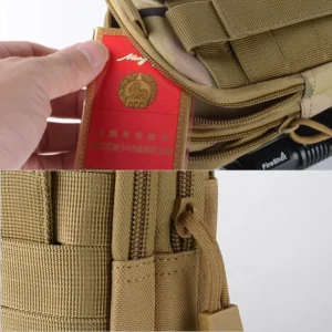 Molle Pouch Multipurpose Waist Bag Tactical Holster Waist Belt Pack Wallet Pouch Purse Phone Case - Image 7