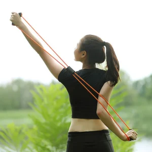 Yoga Eight-figure Stretcher Chest Enlargement Fitness Ring Eight-figure Tension Rope Body-shaping Fitness Equipment for Girls - Image 6