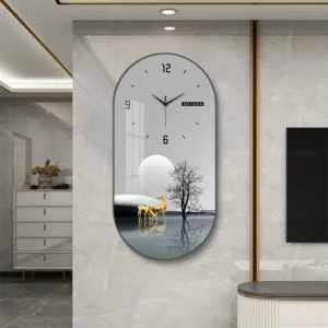 Nordic luxury Wall Clock Living Room Household Fashion Restaurant Decorative Painting Creative Wall Hanging Silent Clock - Image 3