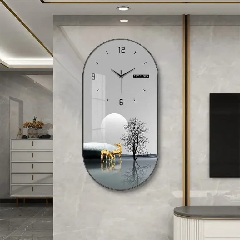 Nordic luxury Wall Clock Living Room Household Fashion Restaurant Decorative Painting Creative Wall Hanging Silent Clock - Image 3