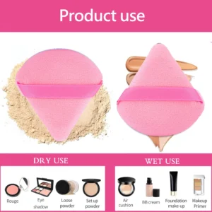 Makeup Brushes and Sponges Set, Pink Makeup Puff, Headband, Wristband Remover , 8-16mm DIY Eyelash Extension Kit makeup tool - Image 6
