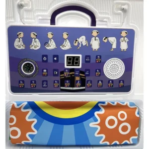 SA20 Islamic Product Smart Interactive Prayer Kit With Earphone Children Learning Prayer Toys Sejadah Muslim Kit With Mat - Image 6