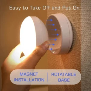 LED Night Light USB Charging Intelligent Human Induction For Bedside Cabinet Home Wardrobe Lighting Motion Sensor Light Led Lamp - Image 3