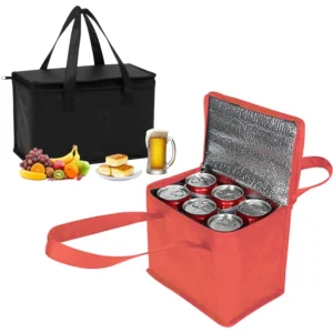 Portable Lunch Cooler Bag Folding Insulation Picnic Ice Pack Food Thermal Bag Drink Carrier Insulated Bags Food Delivery Bag - Image 3