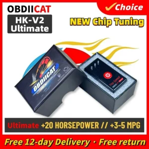 HK-V2 OBD2 Chip Tuning Box Tool Newly PRO/Ultimate Increase Power Torque For Petrol & Diesel OBD2 Auto Car tuning Tool Power Box