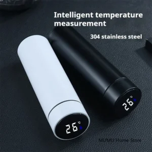 500ML Intelligent Temperature Thermos Bottle Stainless Steel Insulated Cup Portable Vacuum Flask Keeps Cold and Heat Thermal Mug - Image 6