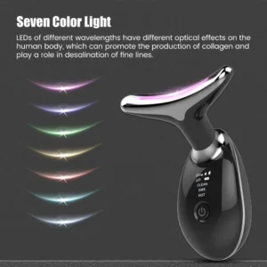 Face Neck Lift Beauty Device EMS Facial Massager LED Light Therapy Double Chin Remover Skin Rejuvenation Tightening Anti Wrinkle - Image 3
