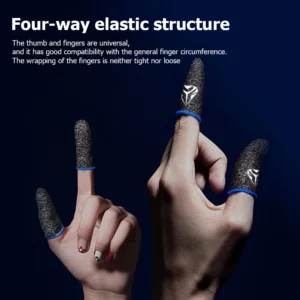 20-2PCS Finger Cots Gaming Fingertips Gloves Ultra-thin Breathable Sweatproof Touch Screen Gaming Finger Sleeves For PUBG Mobile - Image 7