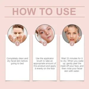 Collagen Peel Off Mask Face Deep Cleansing Moisturizing Shrink Pores Oil-Control Hydrating Facial Mask Beauty Health Skin Care - Image 5
