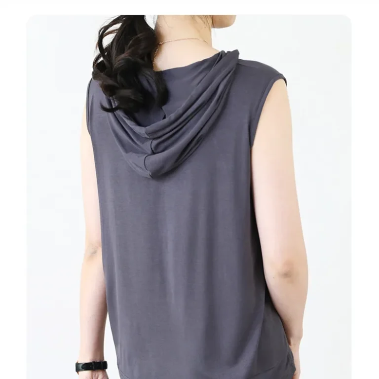 Women's 4 colors 2025 Brand New Men's Tank Tops Vest Sleeveless Tees For Male Hooded Man Vests Tops Hip Hop Men Tank Top T shirt - Image 7