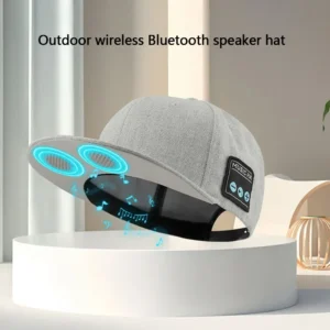 Wireless Smart Loudspeaker Cap Hat with Bluetooth Speaker Adjustable Speakers Hat For Outdoor Sport Baseball Cap With Mic - Image 3