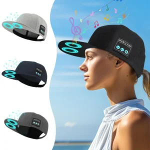 Wireless Smart Loudspeaker Cap Hat with Bluetooth Speaker Adjustable Speakers Hat For Outdoor Sport Baseball Cap With Mic - Image 4