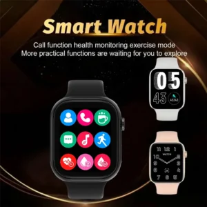 2025 New Smartwatch For Men Android IOS Phone 1.73" Screen Bluetooth Call Blood Oxygen Pressure Monitoring Smart Watch Women - Image 3