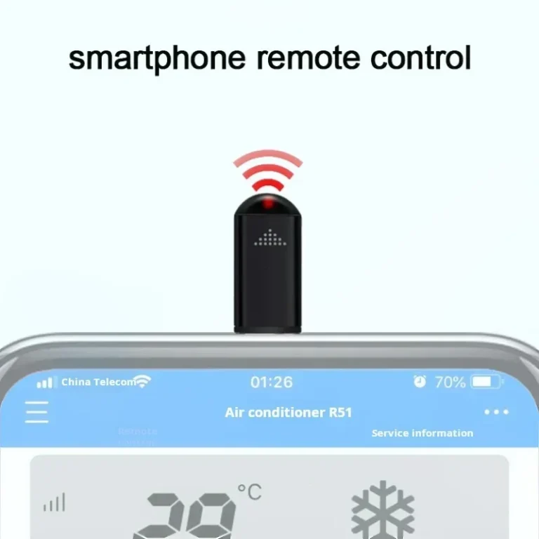 Type C Smartphone Infrared Transmitter Adapter Control Smart App Control Adapter Infrared Remote Suitable for Television