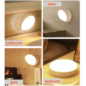 LED Night Light USB Charging Intelligent Human Induction For Bedside Cabinet Home Wardrobe Lighting Motion Sensor Light Led Lamp - Image 7