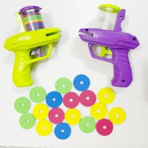 Mini Carrot Flying Disc Launcher Toy Gun Eva Battle Outdoor Multi Person Sports Soft Bullet Gun Safety Carrot Flying Saucer Gun - Image 6