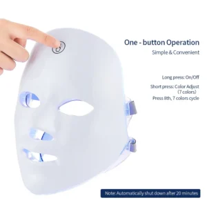 Face and Neck Beauty Machine LED Skin Care Massager - Image 3