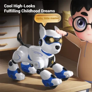 Funny RC Robot Electronic Dog Stunt Dog Voice Command Programmable Touch-sense Music Song Robot Dog for Boy Girls Children Toys - Image 6