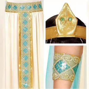 Kids Cleopatra Costume Girls Cleopatra Costume Egyptian Costume Kids Egyptian Dress - Image 4