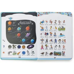 Recharge Arabic Educational Book for Muslim Kids Learning Reading and Hearing Interactive Islamic Sound Books Gift for Children - Image 6