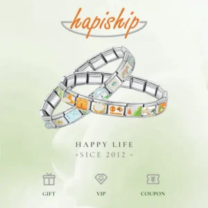 Hapiship Fashion Flower Cherry Heart Kiss Me Pepper Golden Italian Charm Links Fit 9mm Bracelet Drop Shipping Jewelry DJ1373-B - Image 7