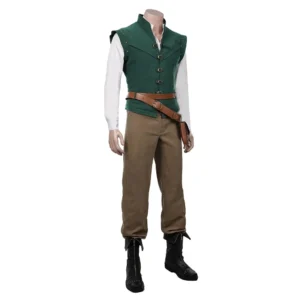 Anime Flynn Rider Tangled Rapunzel Cosplay Costume Adult Carnival Uniform Halloween Anime Halloween Prince Costumes Accessories - Image 5