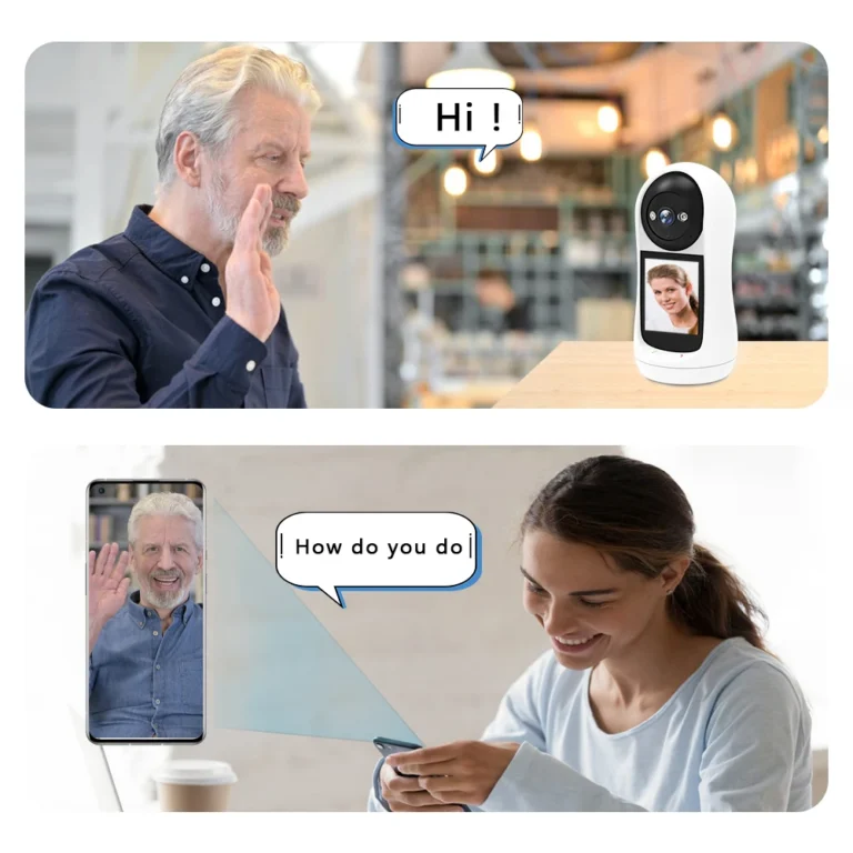 4MP 2K PTZ Wifi Camera Video Call with 2.8 Inch IPS Screen Baby Cry Sound Detection Security IP Camera 3MP Baby Monitor iCSee - Image 3