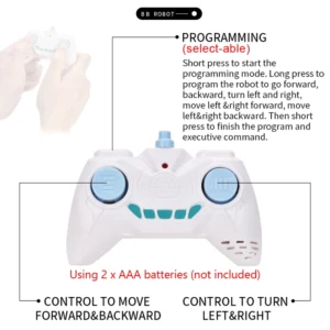 RC Robot 2.4G Radio Remote Control With Sound Watch Gesture Induction Sensor Intelligent Robot Car Model Kid Electronic Toy Gift - Image 6