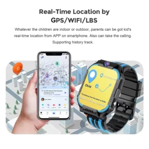 New For Xiaomi Kids 5G Smart Watch SOS GPS Location Sim Card Call Camera Child Smartwatch 1.83 Inch WIFI Waterproof Watch Gift - Image 4