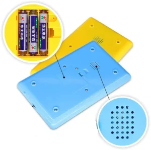 38 Chapters Arabic Reading Machine, Children Early Language Learning Pad Tablet Electronic Educational Toy(Yellow) - Image 6