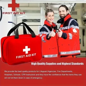 Multi-purpose small/large first aid kit: portable first aid kit for outdoor hunting, hiking, camping, etc., includes accessories - Image 5