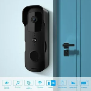 New Smart Video Doorbell Waterproof Night Vision Door Viewer 1080P FHD Camera Digital Visual Intercom WIFI 2.4G Tuya Door Bell