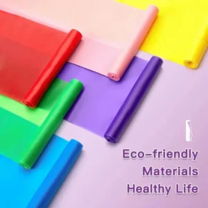 Get Fit with Natural Latex Rubber Yoga Pilates Resistance Bands - Start Your Exercise Routine Today! - Image 3