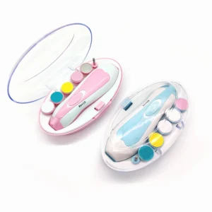 Electric Baby Nail File Nail Clipper Toddler Toenail Care Set Nail Scissors Blue Pink Boys Girls Safe Not To Hurt Baby Hands - Image 4