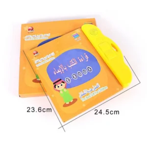 Muslim Kids Arabic English Bilingual Fruit Animal Reading Book Multifunction Learning E-book Early Educational Toy for Children - Image 5