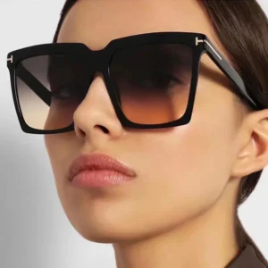 Square Sunglasses Women 2025 Vintage Brand Oversize T Women's Sun Glasses Black Gradient Female Glasses Men.s Oculos UV400