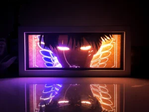 Anime Paper carving Box Light Remote control model multiple colors Gamer Bedroom Decoration party present