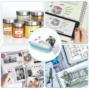 Mini Printer Portable Bluetooth Wireless Smart Label Thermal Portable Printers Stickers Paper Wireless Printers Children Gifts - Image 5