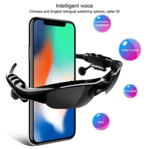 Stereo Earphones Wireless Headset with Mic Glasses Sunglasses for Driving Cycling Sports Noise Reduction Headphones - Image 5