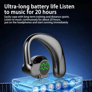 NEW Bone Conduction Wireless Bluetooth Headphones Earphones With Microphone Handsfree Noise Canceling Headset - Image 5