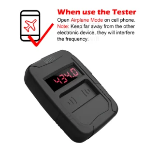 10MHZ to 1000MHZ Car Key Frequency Tester for 315,433,868,902MHZ, Door RF TV Infrared IR Remote Control Detector Diagnostic Tool - Image 6