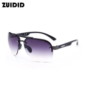 Luxury Pilot Sunglasses Men Women Oversized Driving Sunglasses Man Gradient Lens Black Sun Glasses Eyewear Oculos Gafas UV400