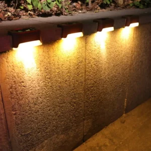 4/16Pack LED Solar Stair Light Lamp Waterproof Passage Courtyard Guardrail Step Night Light for Outdoor Garden Borders Terrace - Image 3