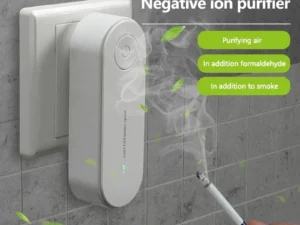 New Portable Air Purifier Anion Air Purification Air Freshener Ionizer Cleaner Dust Cigarette Smoke Remover Toilet Pet Deodor