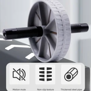 Abdominal Wheel Strong Load Bearing Non-slip Roller Strengthen Muscle Exercise Equipment Fitness Training Home Use Silent - Image 7