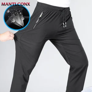 Elastic Waist Jogger Sweatpants Men Casual Classic Sport Men's Pants Quick Dry Straight Trousers Breathable Plus Size 4XL 5XL - Image 5