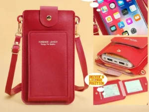 Women Bags Soft Leather Wallets Touch Screen Cell Phone Purse Crossbody Shoulder Strap Handbag for Female Cheap Women's Bags